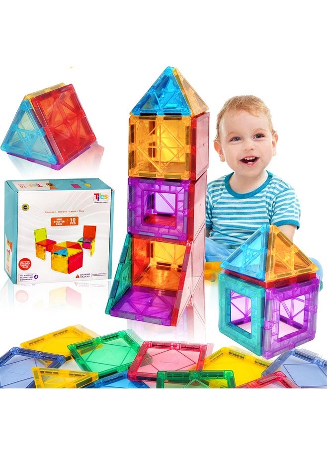 FunBlast FunBlast Magnet Building Blocks for Kids, Magnetic Blocks for Kids Toys for 3+ Yrs Old Boys Girls, DIY Educational STEM Toy for 3+ Years Kids, Learning and Construction Toys (10 Pcs)  - Image 1