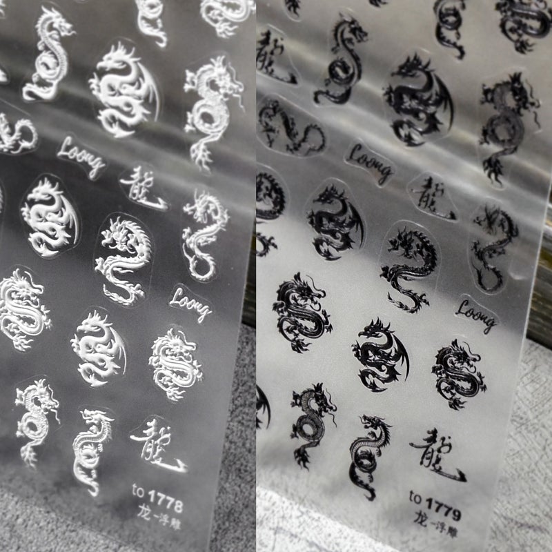 Tomoni 5D Cartoon Nail Stickers – Adhesive Japanese Design for General Use - Image 3