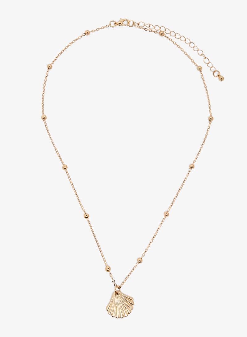 Ginger Beach Inspired Beaded Gold Necklaces - Image 3