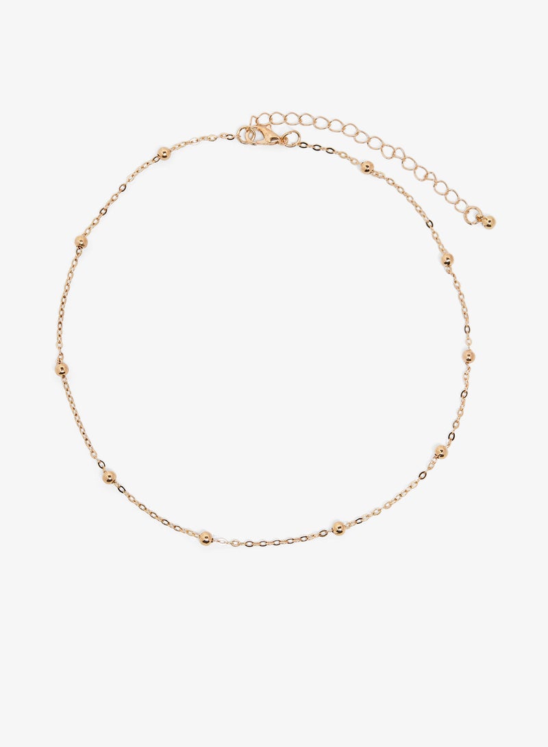 Ginger Beach Inspired Beaded Gold Necklaces - Image 4