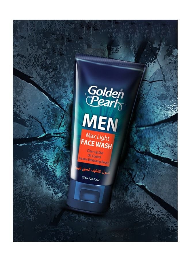 Golden Pearl - Golden Pearl Max Light Men Face Wash 150ml - Image 1