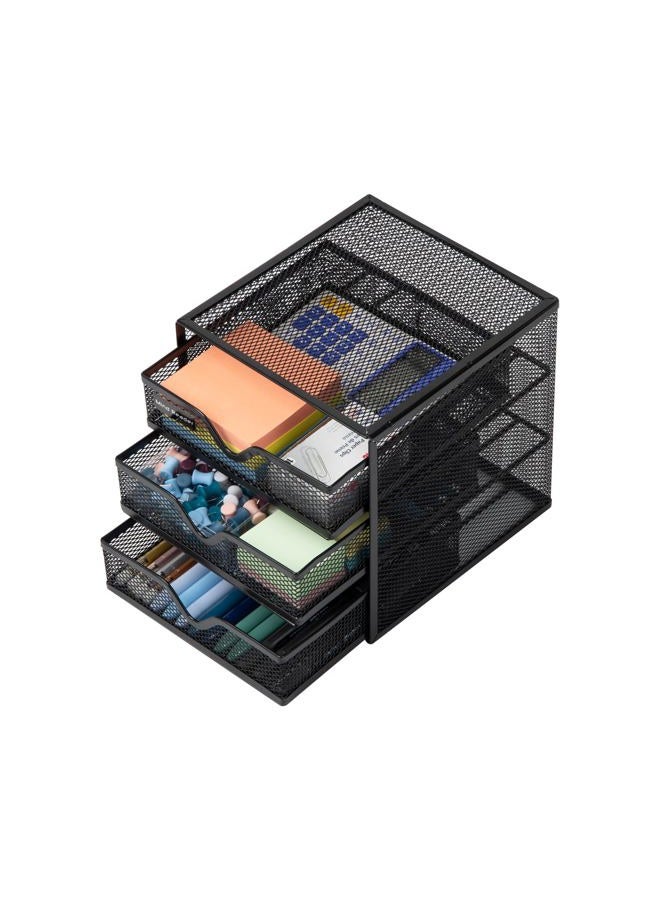 مايند ريدر 3 Tier Drawer Organizer, Black - Image 5