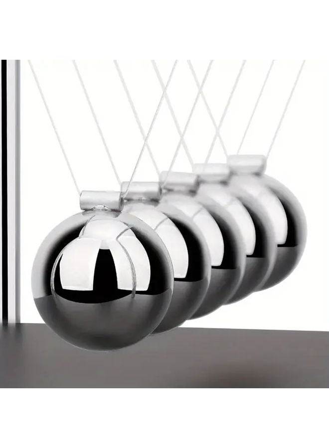 1 قطعة نيوتن بندولوم توازن كرة فيزياء لعبة مكتب ديكور - Image 5