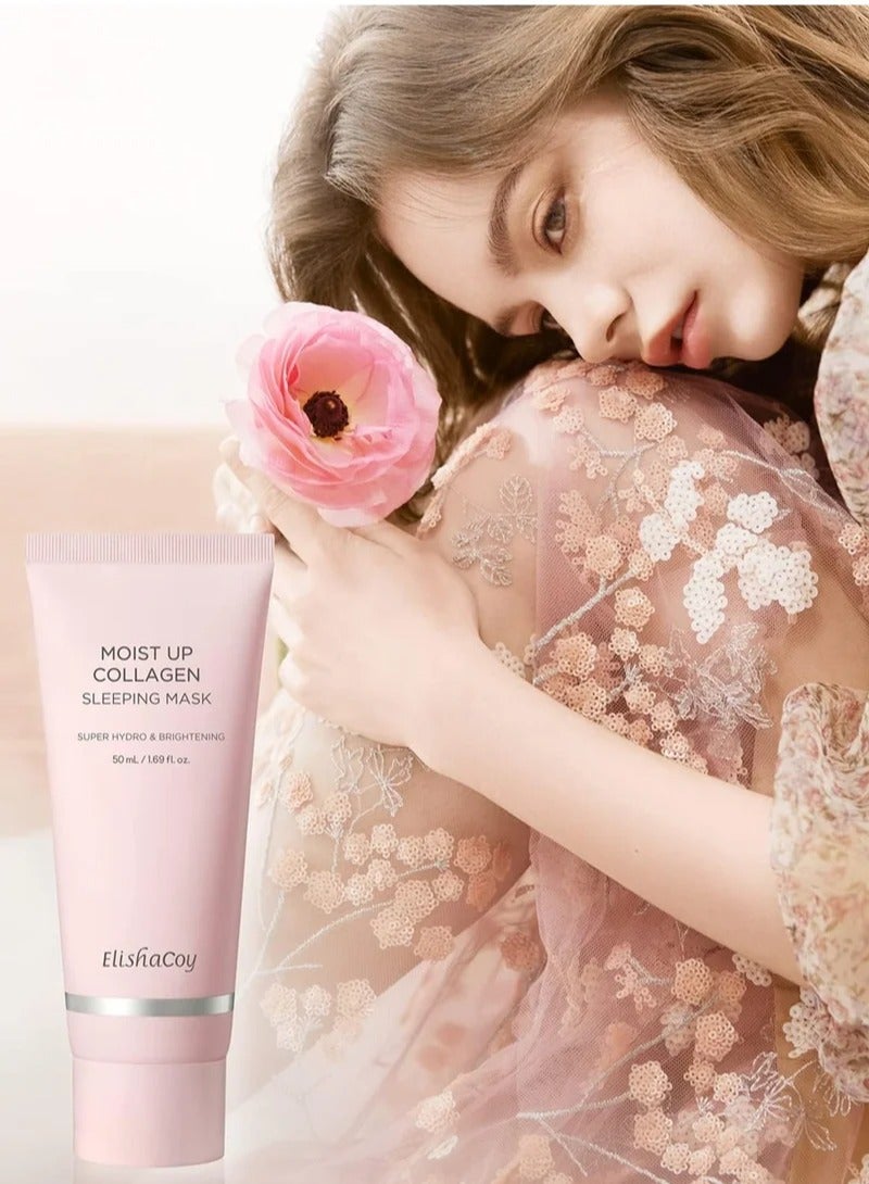 elishacoy Sleeping mask with special collagen to moisturize the skin from Elishacoy 50 ml - Image 3