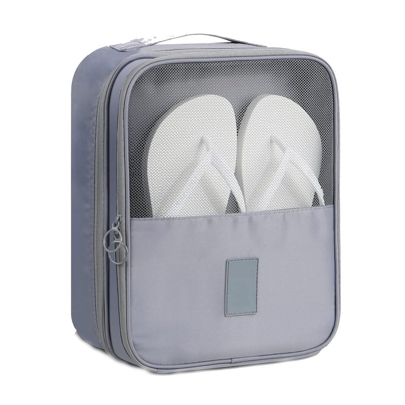 Storescent Compact Shoe Bag/Organizer/Pouch | Protect 3 Pairs of Shoes | Perfect for Travel and Daily Storage (Assorted Color) - Image 1