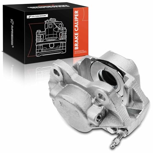 A-Premium Disc Brake Caliper Assembly Compatible with Select Mercedes-Benz Models - W123 230/240D/280E/300D, C123 280CE /300CD/300TD - Front Right Passenger Side - Image 1
