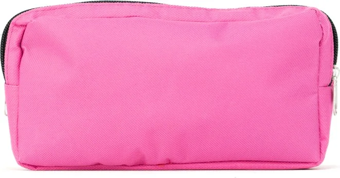اوبلاند Girls Pencil Case Large Two Compartments Barbie Unicorn Cute Monkey Printed Fabric Durable
