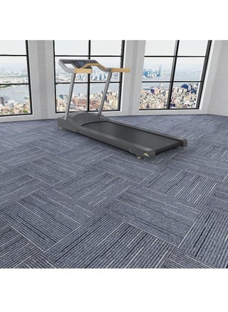 Carpet Tiles with PVC Padding Attached Commercial Grade Non-Slip Indoor Nordic Style Floor Tiles For Home Office Gym, Polypropylene, 50cmx50cm/1 Tile (1pcs Grey) - pzsku/Z31ABDC47F2DBA8F7606BZ/45/_/1658476381/91a26873-8680-4869-a43a-4592ed3b5690
