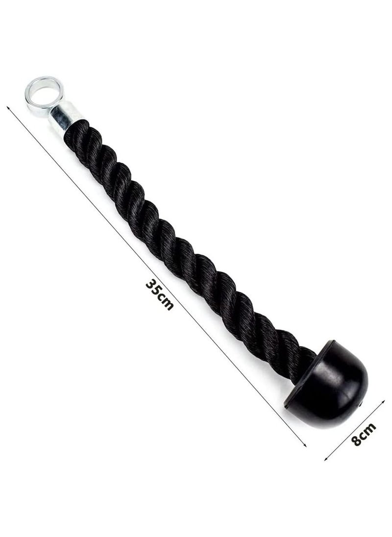 Arabest - Tricep Rope - Single Grip Tricep Pull Down Rope, Universal Cable Machine Attachment, Cable Rope Attachments for Gym Cable Machines Pulley Workout - Image 1