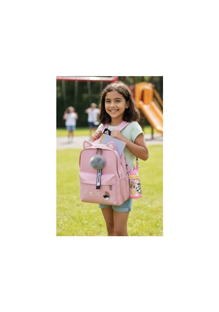 MINDFIT Pink School Backpack for Kids - Image 3