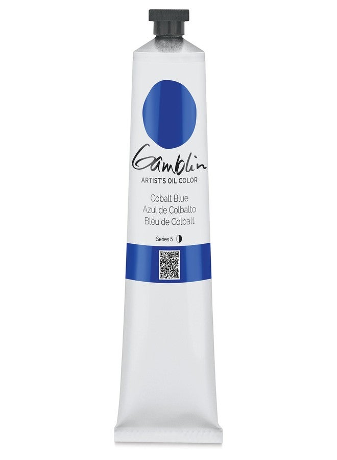 GAMBLIN 5.07 oz. Artists' Grade Oil Color: Cobalt Blue