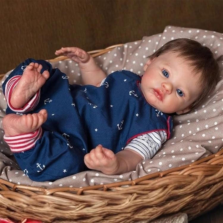 Zero Pam Reborn Baby Dolls Silicone Full Body18 Anatomically Correct Boy Realistic Baby Doll Posable Full Silicone Babys Doll Real Life Reborn Dolls for Girls - Image 5