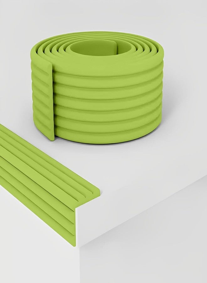 SYGA Baby Safety Strip Furniture Edge Guard Cushion Corner Cover with Tape Infant Bump Protector (Green) - Image 5