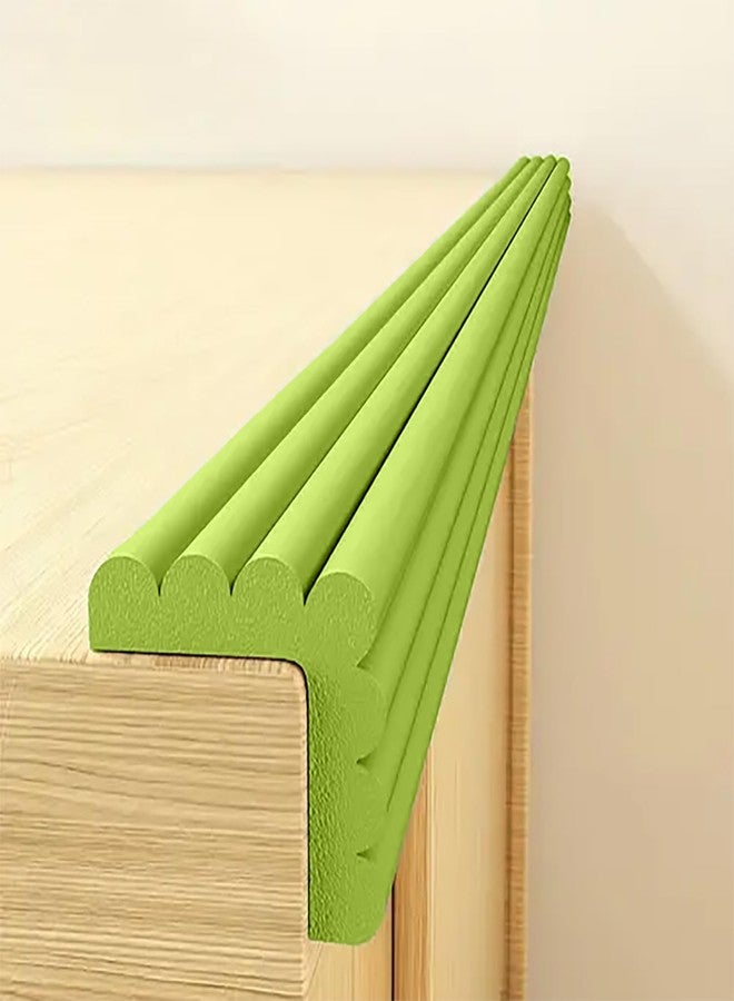 SYGA Baby Safety Strip Furniture Edge Guard Cushion Corner Cover with Tape Infant Bump Protector (Green) - Image 3