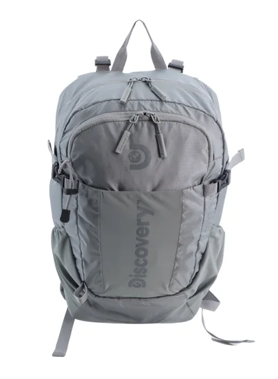 Discovery Discovery Outdoor 18L Backpack Grey for Adventure, Durable Lightweight Water Resistant Bag for Men Women Hiking Trekking Camping Travel
