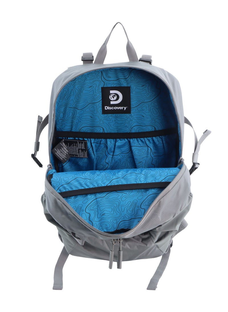 Discovery Outdoor 18L Backpack Grey for Adventure, Durable Lightweight Water Resistant Bag for Men Women Hiking Trekking Camping Travel - pzsku/Z31AC1E78AD131BC5FEB2Z/45/_/1721994173/80e6e0bd-f4c9-4413-ae4c-e602bd5229ad