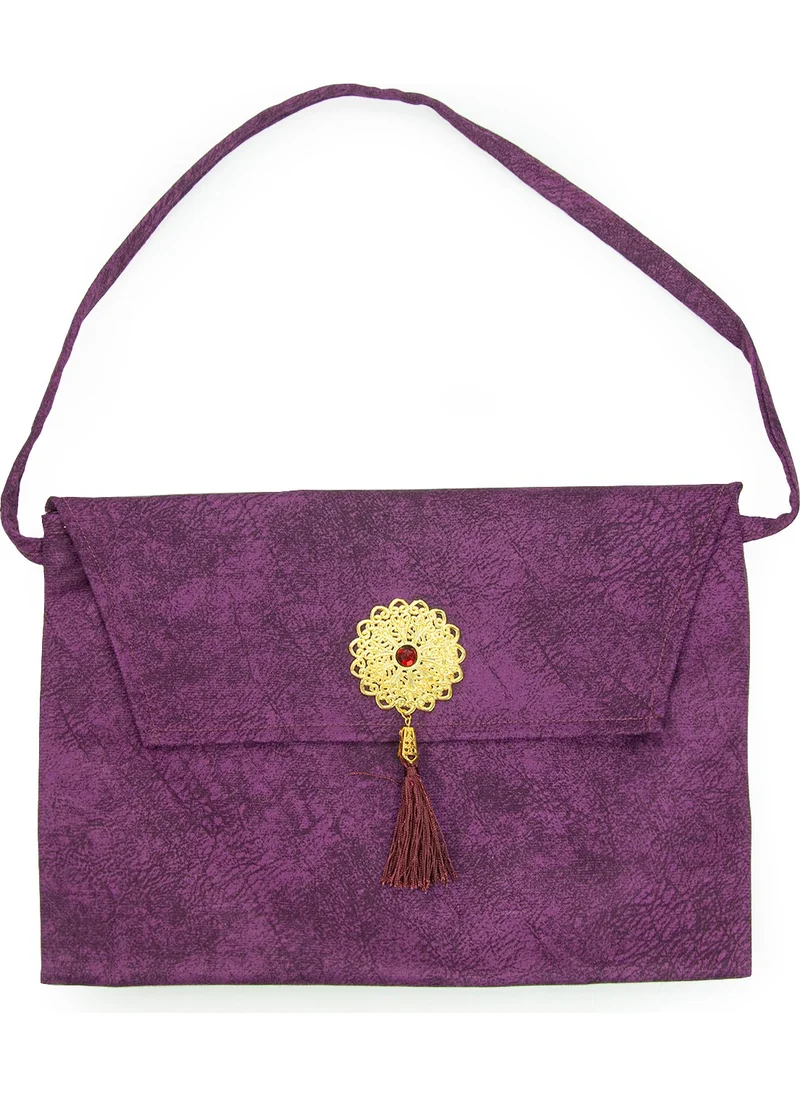 İhvan Ihvan Nubuck Rahle Size Quran Carrying Bag Fuchsia