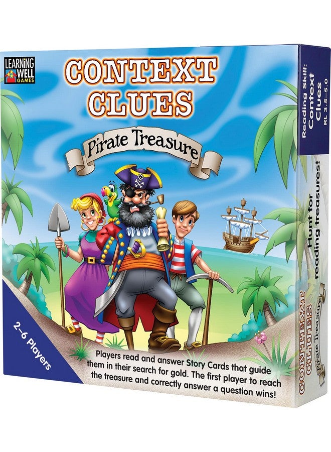 Edupress Learning Well Games Context Clues Game Blue Level-Pirate Treasure Game,LRN301 - Image 1