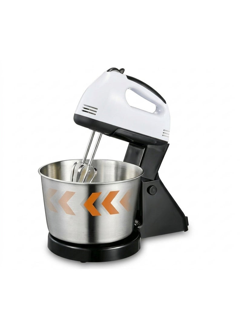 Electric hand blender with stainless steel bowl, 260W, 220-240V, 50/60Hz - Image 1