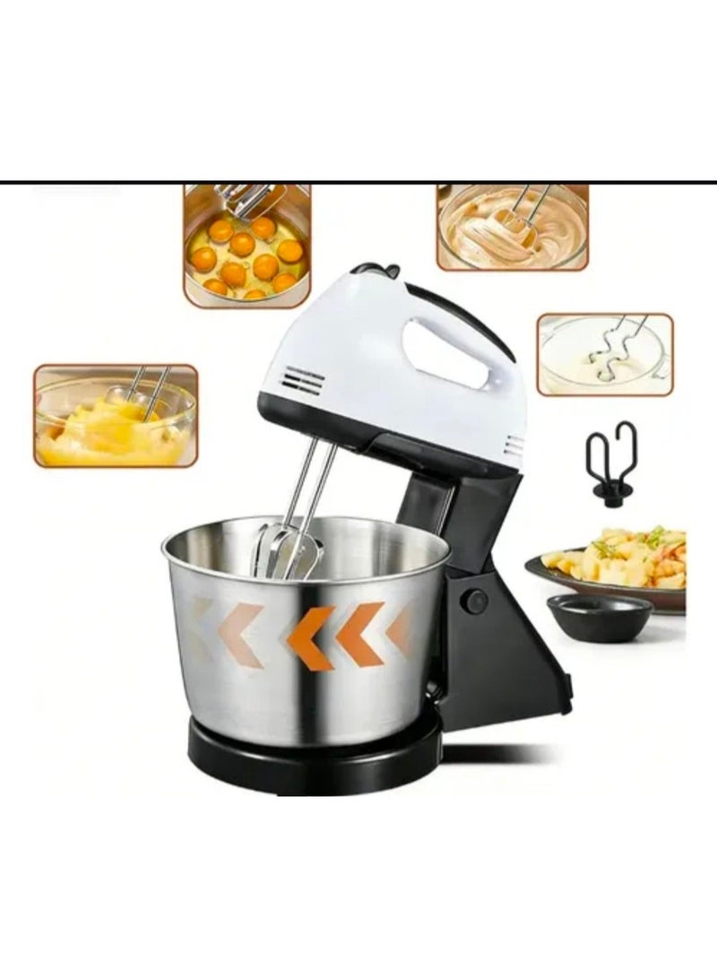 Electric hand blender with stainless steel bowl, 260W, 220-240V, 50/60Hz - Image 2