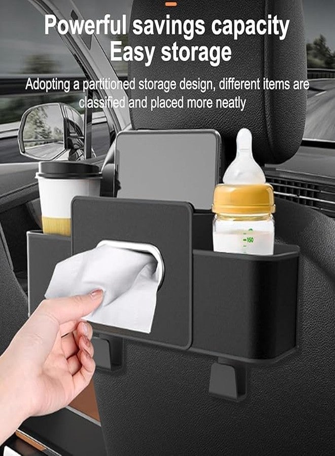 Furret Luxury Car Seat Gap Organizer with Tissue Box – Ultimate Space-Saving Storage for a Clutter-Free Ride! - Image 3