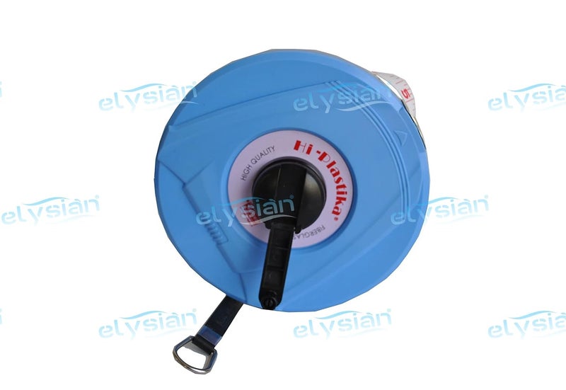 Elysian شريط قياس فايبرجلاس فريمانز هاي-بلاستيكا لقياس الوحدات (أزرق) 50 متر - Image 2