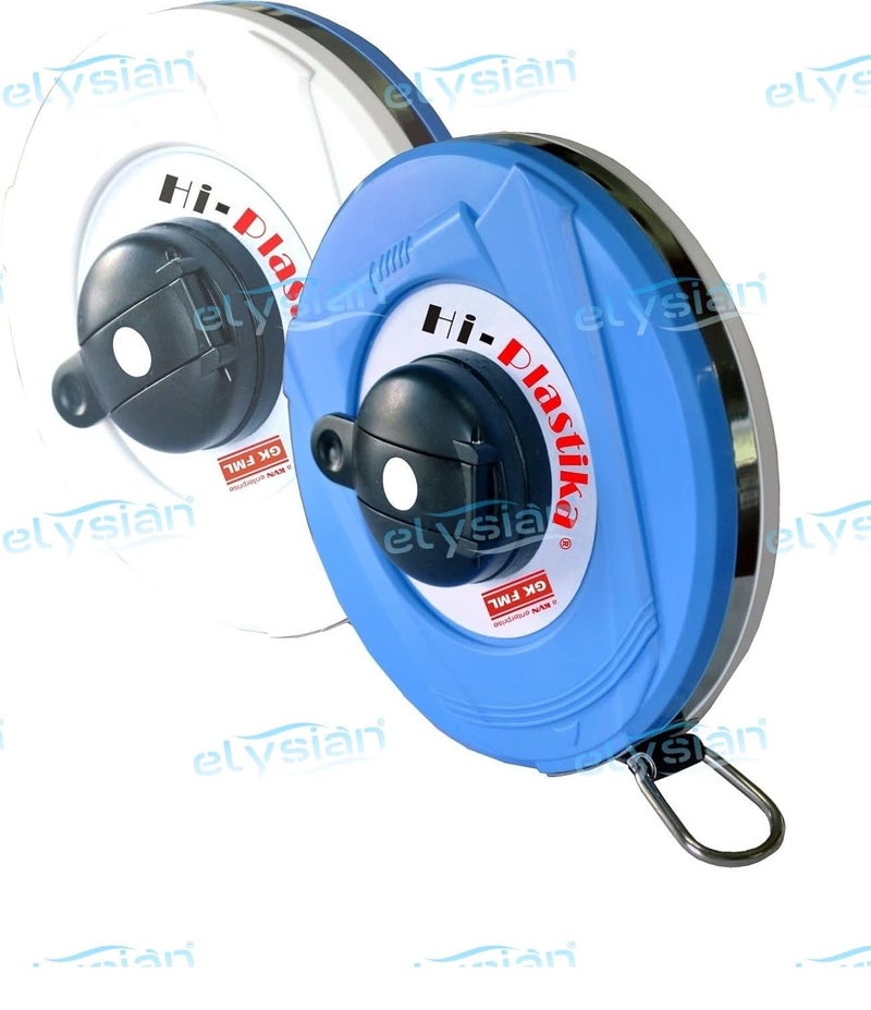 Elysian شريط قياس فايبرجلاس فريمانز هاي-بلاستيكا لقياس الوحدات (أزرق) 50 متر - Image 4