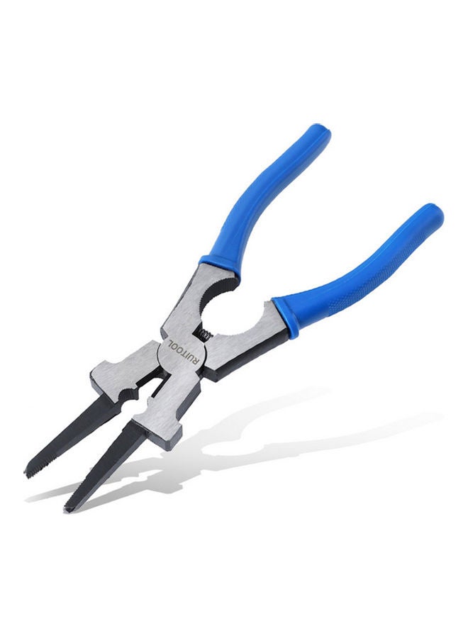NIBEMINENT Portable Welding Plier Silver/Blue/Black 25.8 x 2cm - Image 1