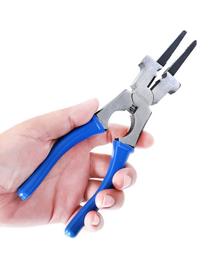 NIBEMINENT Portable Welding Plier Silver/Blue/Black 25.8 x 2cm - Image 2