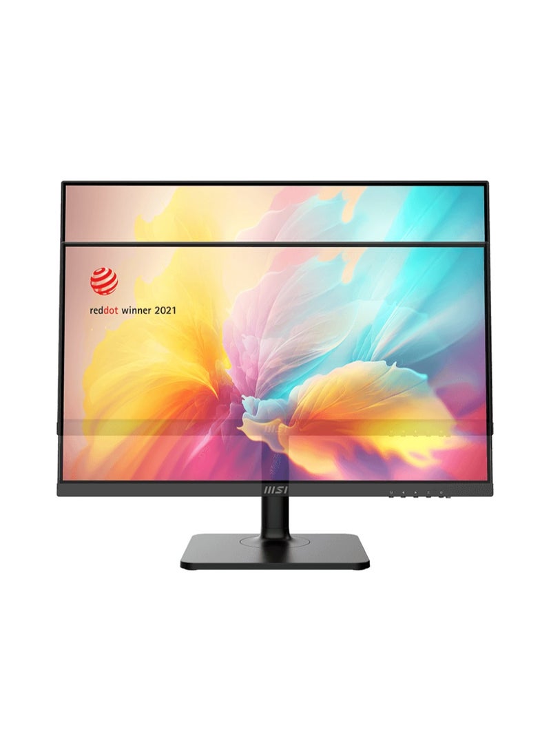 MSI Modern MD2412P 23.8" FHD 100Hz IPS Monitor, 1ms, USB-C 15W PD, HDMI, Adaptive Sync, Eye Care, HDR Ready, Built-in Speakers, Adjustable Stand, VESA, Frameless Design | 9S6-3PA59H-076 - Image 3