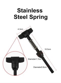 SYOSI Fishing Line Spooler, Fishing Line Spooling Tools for Spinning Reels and Casting Reels, Portable Fish Shape Adjustable Position Line Counter  - Image 3