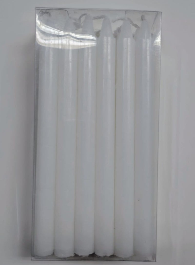 Scented Candle Scented Candles White 18 Pieces Set 14 cm  - Image 4