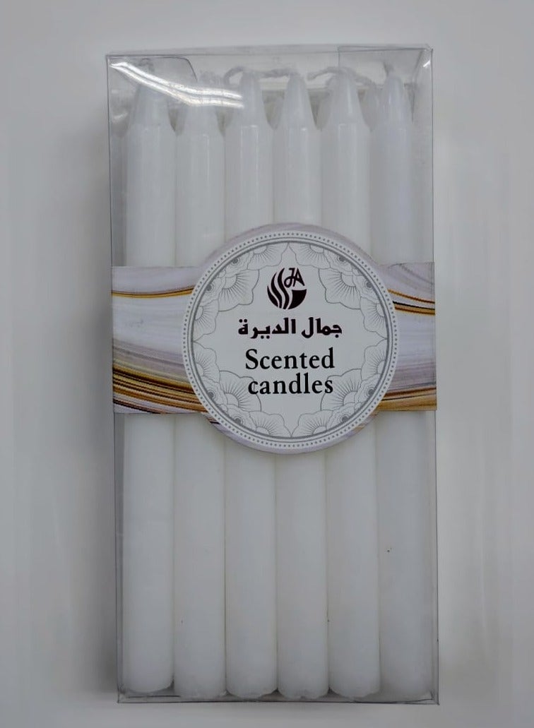 Scented Candle Scented Candles White 18 Pieces Set 14 cm  - Image 5