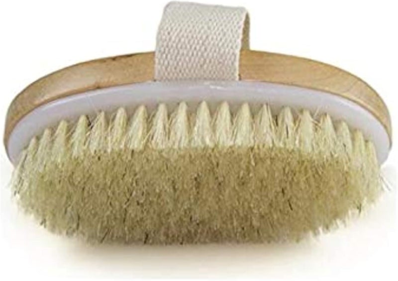 Bath Shower Dry Skin Body Brush Wood Brush Natural Bristle