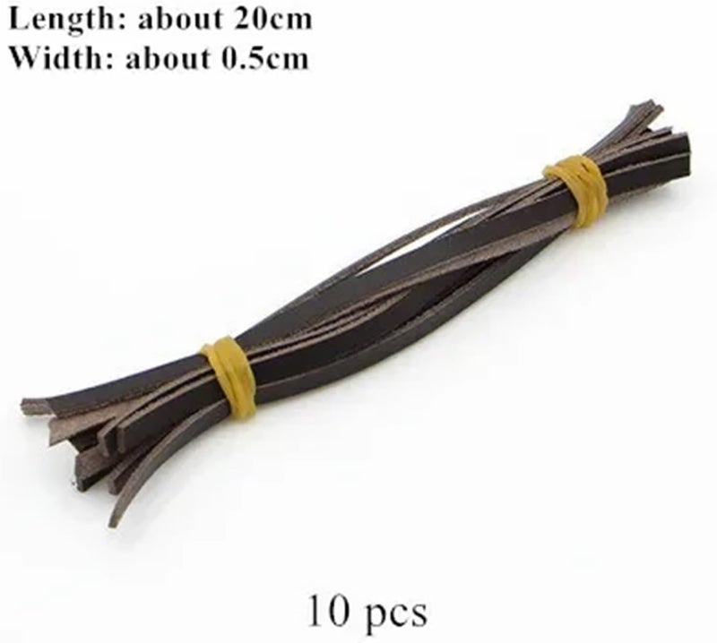 14 Pcs Leather Horn Toggle Closure Buttons Jacket Duffle Coat Shawl Fasteners Resin Button Clothes Sewing DIY Craft Accessories(ColorL) - Image 2