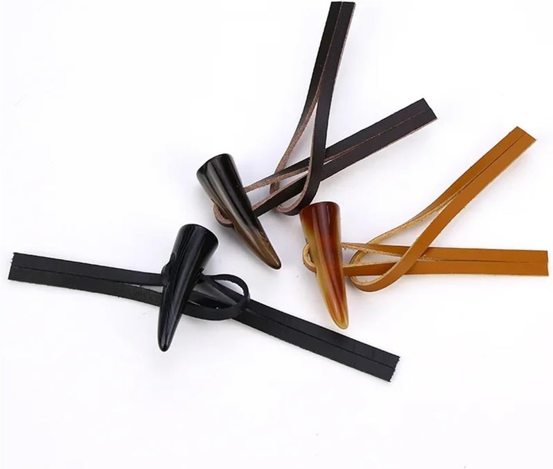 14 Pcs Leather Horn Toggle Closure Buttons Jacket Duffle Coat Shawl Fasteners Resin Button Clothes Sewing DIY Craft Accessories(ColorL) - Image 4