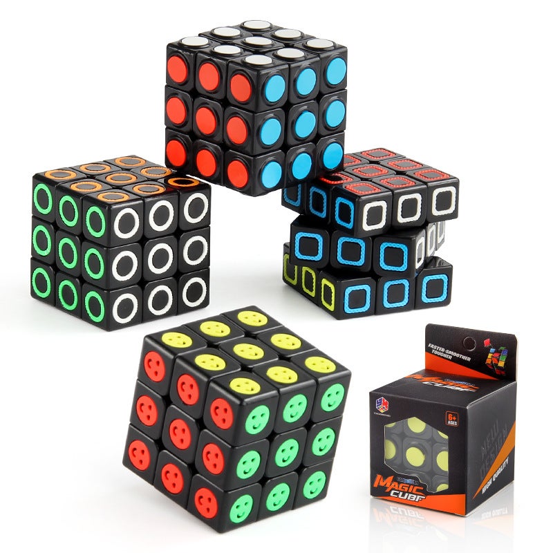 New Spring Second-Order Third-Order Fourth-Order Fifth-Order Pyramid Rubik'S Cube Racing Real Color Smooth Rotating Rubik'S Cube - Image 3