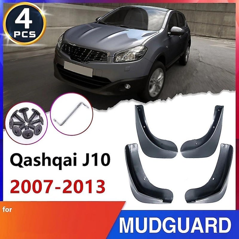 Mud Guard: 4 Black ABS Plastic Flaps - Durable Long Lasting Car Protection for Rainy Days Dirt Roads & Car Care - Image 4