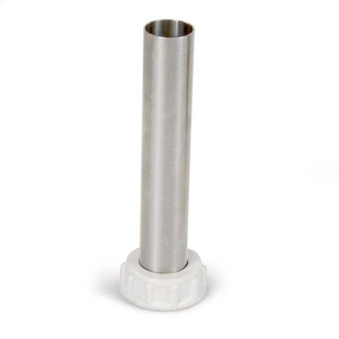 1 14 DIAMETER STAINLESS STEEL STUFFING TUBE FOR 5 LB SAUSAGE STUFFER