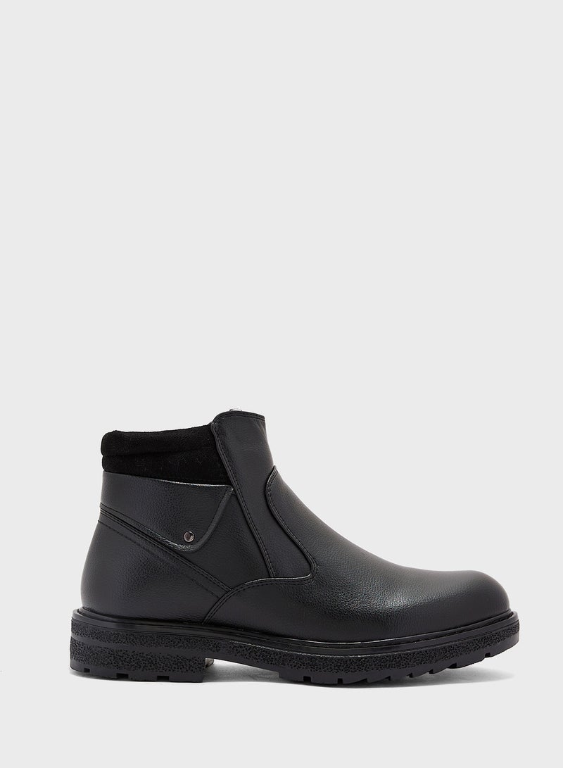Robert Wood Pull On Casual Boots  - Image 3
