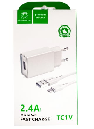 شاحن مايكرو مع وصلة شحن ٢.٤ امبير - pzsku/Z31ADC222F3884083C6F9Z/45/1749080246/999c0a64-00e1-4455-9f97-362b0a864116