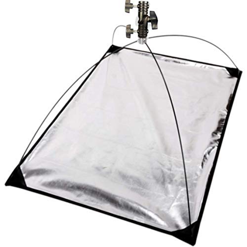 VTS Light Reflector Gold and Silver with 360 Degree Rotating Holding Bracket with Carrying Bag & Stand for Photo Studio Modeling Shooting Purpose - Image 3