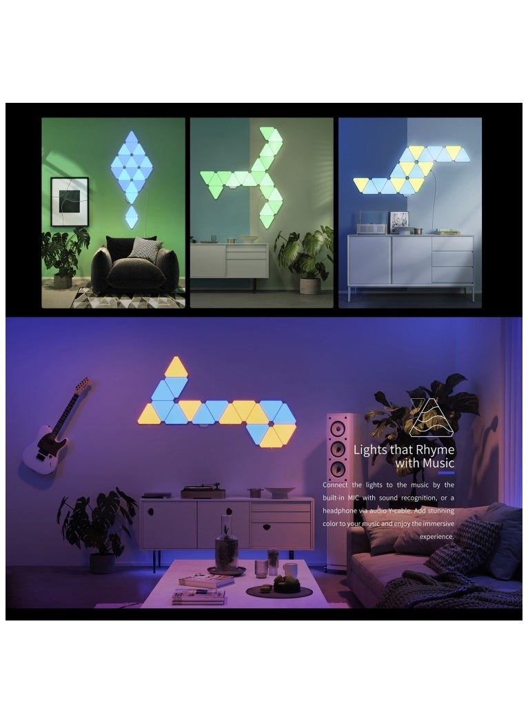 Yeelight Original Xiaomi Yeelight Smart LED Light Panels - 6 Pcs  - Image 5