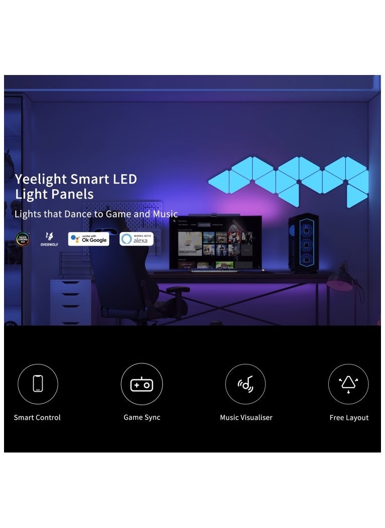 Yeelight Original Xiaomi Yeelight Smart LED Light Panels - 6 Pcs  - Image 3
