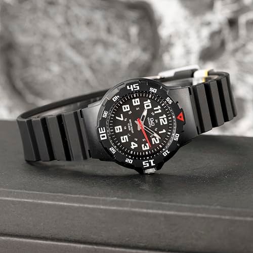 Q&Q Women’s Fibre Strap Analog Watch (Black Dial) – 100M Water Resistant, Lightweight Casual Wrist Watch - VR19J001Y - Image 3