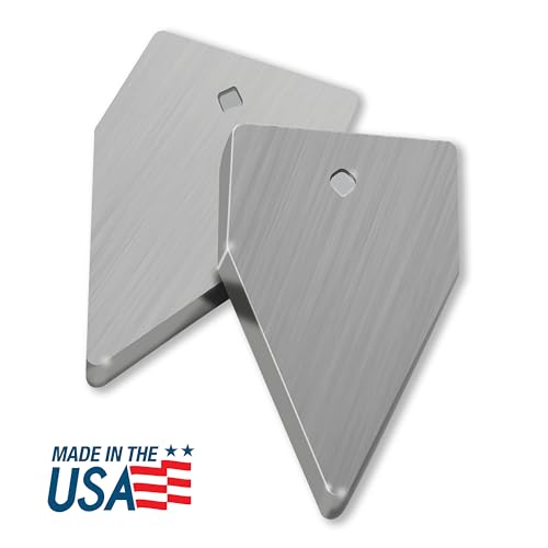 AccuSharp Knife Sharpener Blades, Tungsten Carbide Replacement Blades, 2 Pieces Reversible Replacement Blades, Industrial Sharpener Accessories - Image 2