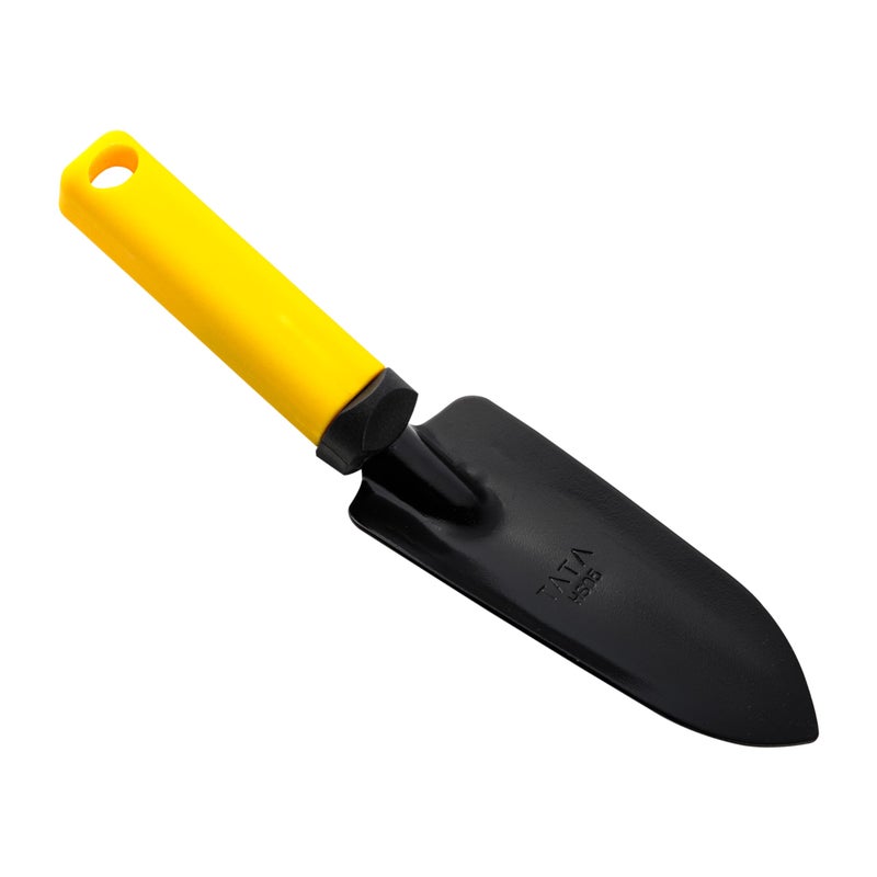 AGRICO Tata Agrico GTS074, Digging Transplanter Tool for Digging and Planting - Heavy Duty Stainless Steel, Smooth, Wood Handle for Garden, Lawn, Kitchen Garden, (Pack of 1, Multicolor) - Image 2