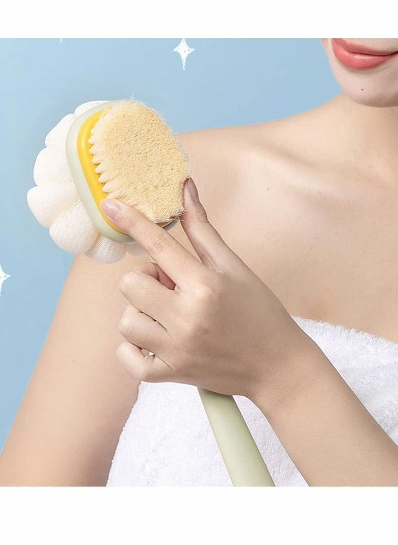 Y&D Shower Scrubber, Double Side Back Scrubber with Long Handle  - Image 5
