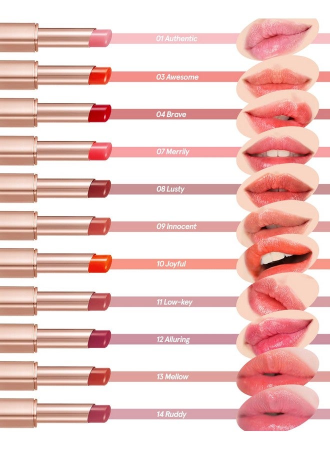 ATHÉ Authentic Lip Balm 01 Authentic (Tinted) Lightweight Wear & Plumping Lips Without Stickiness Moisturizing & Nourishing Plantbased Vegan Chapstick For Dry Petrolatum Free Crueltyfree - Image 5