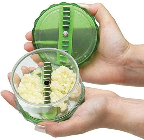 JANTA PLASTICS JANTA PLASTICS Multi Crusher for GingerGarlic Press Chopper Crusher Chilli Ginger Dry Fruits Chopper with Stainless Steel Blades Kitchen Tool  - Image 2